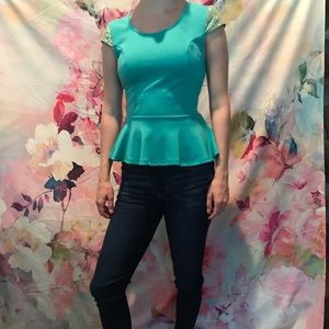 Peplum top